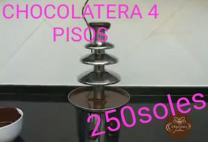 Chocolatera 4 Pisos