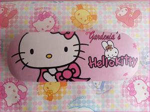 Estuche Para Lentes Hello Kitty De Cuero Cotyofertas