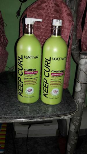 Kativa Shampoo Y Acondicionador Keep Cur