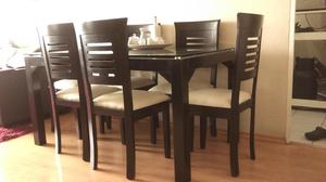 Mesa comedor 6 sillas