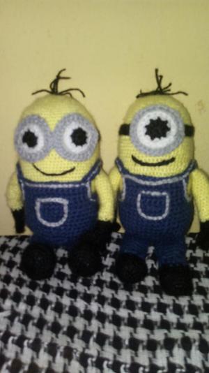 Muñecos de Lana minions