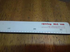 Regla Rotring Rlc 140