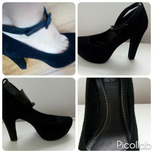 Zapatos Negros Mentha Ychocolate 36