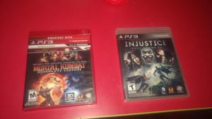 Ps3 Unjustice Y Mortal Kombat