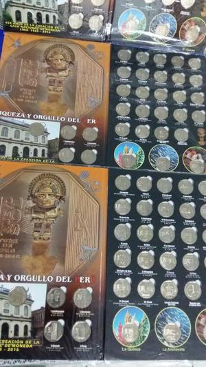 27 Albunes de Monedas de Colección