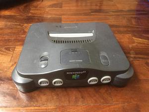 Nintendo 64 mas 2 controles mas 1 juego