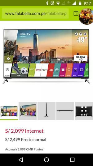 Smart Tv 49 Uhd 4k 49uj