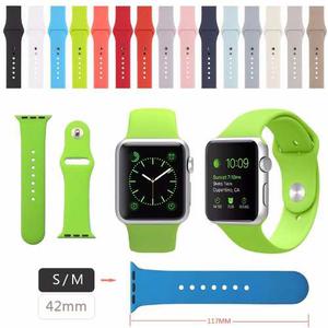 Correa Sport Band Apple Watch 42mm 38mm Silicona A1