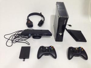 Xbox 360 Kinect Cooler Controles Audifono Triton Como Nuevo