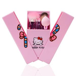 Set 8 Brochas Hello Kitty espejo
