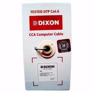 Cable Utp Cat6 Caja 305mt Dixon  Cca Para Cctv Rss