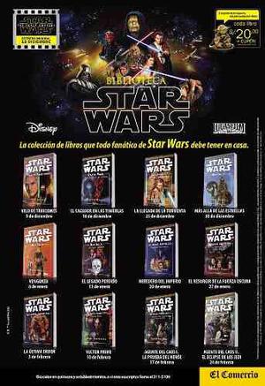Coleccion Completa Libros Star Wars