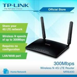 Tp-link Router Inalambrico N 4g Lte, 300mbps - Tl-mr