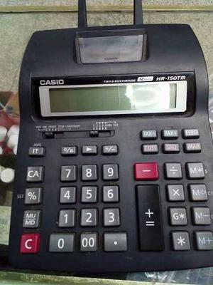 Calculadora Impresora Casio Hr-150tm