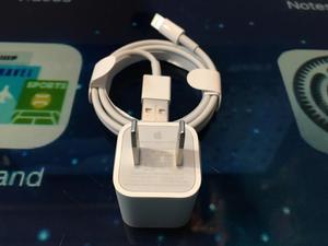 Cargador iPhone 7 Apple Original Cubo Cable Lightning Nuevos