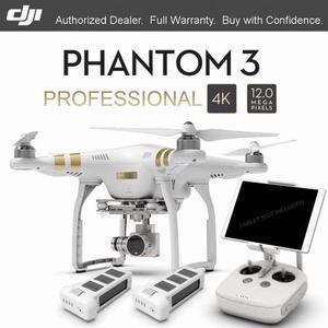 Dji Phantom 3 Profesional + 2 Baterias Y Helices - En Stock