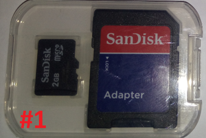 Memorias Rapidas MicroSD 2GB y 4GB Clase 4 para Celulares