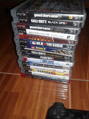 Vendo Ps3 con 15 Juegos