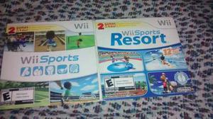 Wii Sports - Resort - Dos Juegos En Un Disco - Nintendo Wii