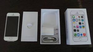iPhone 5S de 16 Gb Blanco Con Todos Sus Accesorios