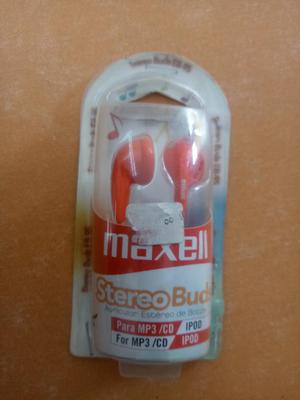 Auricular Maxell Rojo para Celular