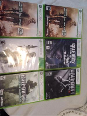 Colección Call Of Duty Xbox 360