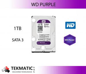 Disco Duro HDD Vídeo Vigilancia Wd Purple