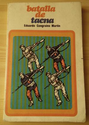 Libro Batalla de Tacna