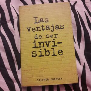 Libro Las Ventajas de Ser Invisible