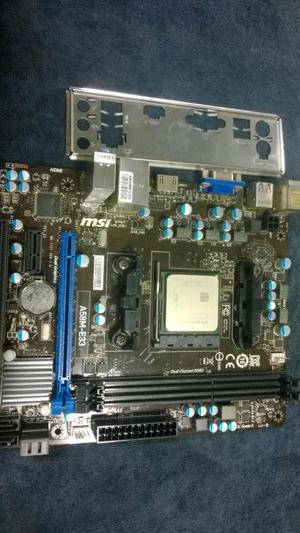 PLACA MSI A58ME33 PROCESADOR AMD A8