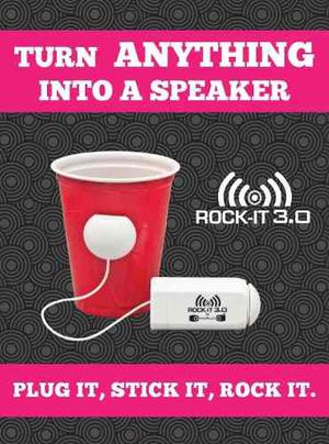 Rock It! Convierte Objetos En Parlantes N0 Sony Bose
