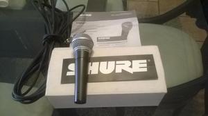 SHURE SM58 CON CABLE INCLUIDO