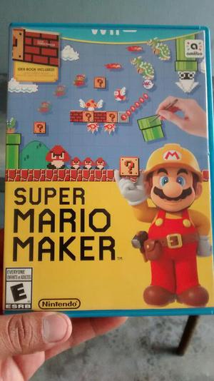 Wii U Juego Super Mario Maker Wiiu