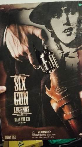 Figura De Colección Billy The Kid Six Guns Legends