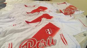 Polos camisetas Deportivas de la Selección Perú