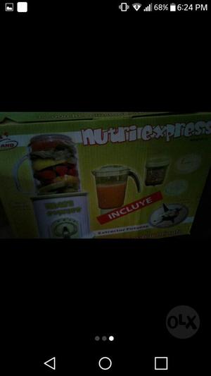 Vendo Nutriexpress Nuevo Nuevo