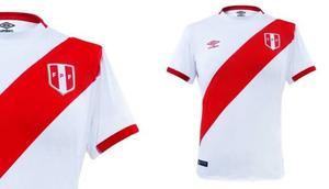 Camisetas Selección Perú Con Logos Bordados Y Detalles