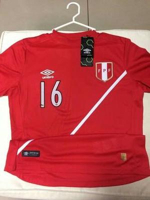 Camisetas Selección Peruana Futbol Rusia Tipo Umbro Unisex