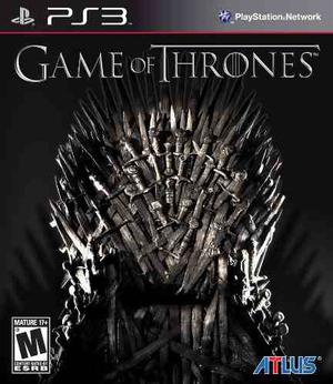 Game Of Thrones - Juego Ps3 Digital