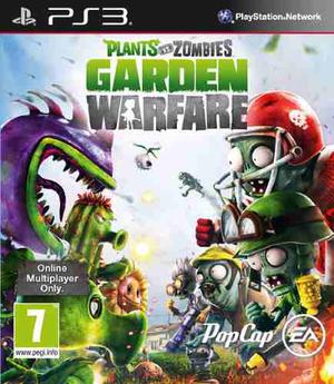 Plants Vs Zombies Garden Warfare - Juego Ps3 Digital