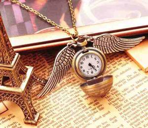 Reloj De Collar Harry Potter Quidditch Golden Snitch Retro