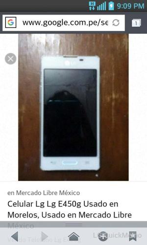 Vendo Cel Lg E250g