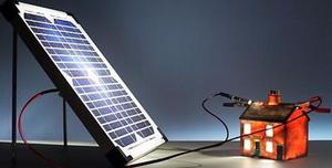 Kit Panel Solar Bluetooth Radio Fm 3 Focos 100% Ecologico