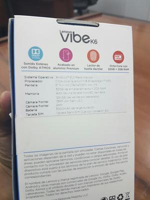 Lenovo Vibe K6 10 de 10 Vendo O Cambio