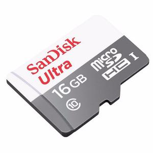 Memoria Micro Sd Microsd 16gb 16 Gb Sandisk Celular Clase10