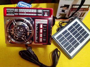 Radio Portatil Solar