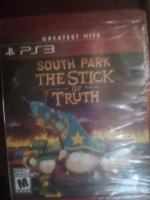 se vende juego de play 3 * south park the stick of truth*