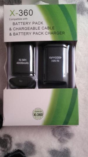 Baterias para Xbox Slim 360 Mas Base