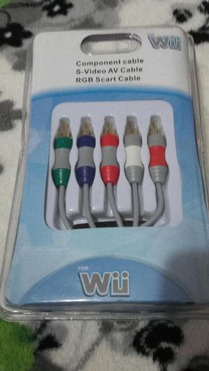 Cable Componente para Nintendo Wii