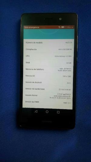 Huawei P8 Lite 16gb Bitel. Cambio por Sony, Samsung, Lg,